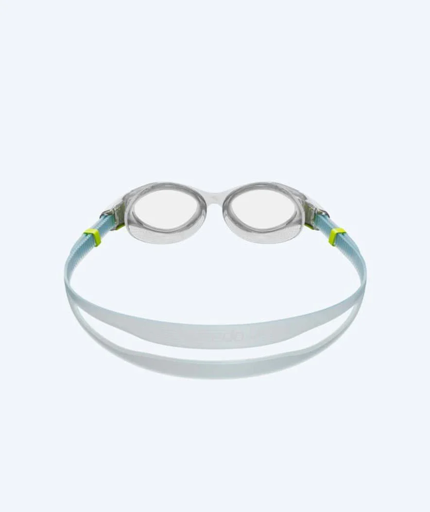 Speedo okulary do pływania treningowe damskie - Biofuse 2.0 - Przezroczyste/niebieskie - Image 3