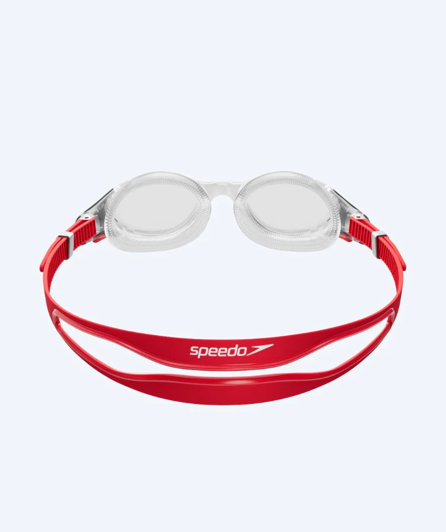 Speedo okulary pływackie treningowe - Biofuse 2.0 - Biały/Czerwony - Image 2