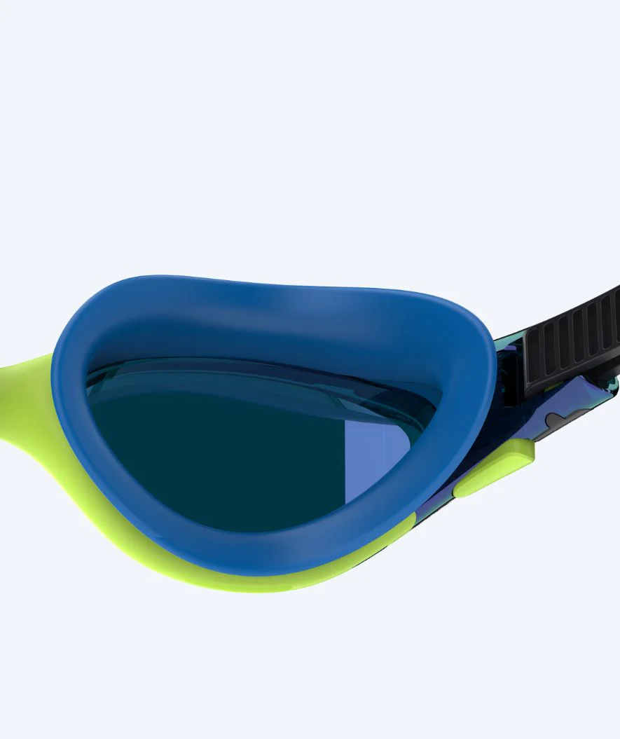 Speedo okulary pływackie treningowe - Biofuse 2.0 - Zielone/ciemnoniebieskie - Image 5