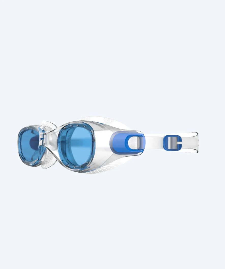 Speedo okulary pływackie treningowe - Futura Classic - Białe/niebieskie - Image 3