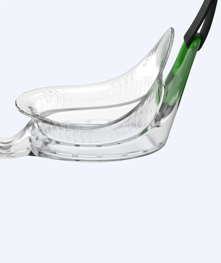 Speedo okulary pływackie treningowe - Futura Classic - Zielone/przezroczyste - Image 4