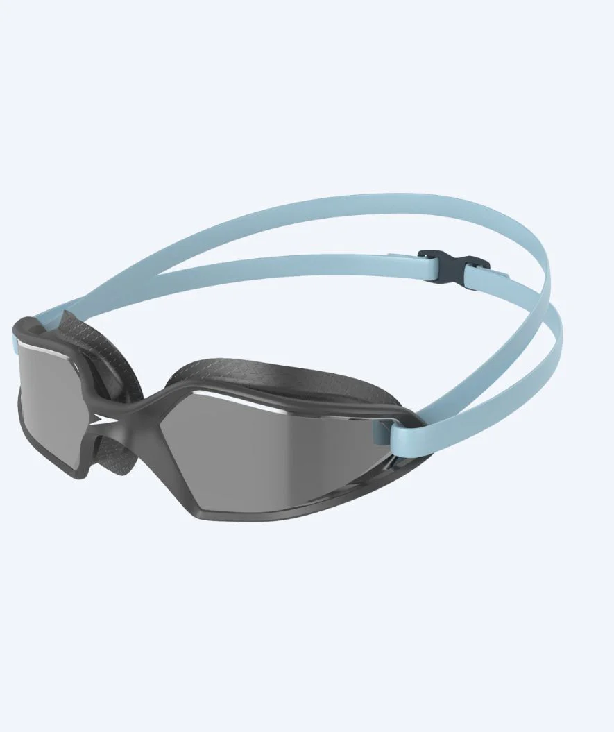 Speedo okulary pływackie treningowe - Hydropulse - Szary/Srebrny (lustrzane soczewki) - Image 2