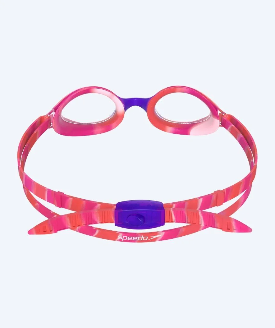 Speedo okulary pływackie treningowe - Hyper Flyer - Jasnoróżowe/Fioletowe - Image 2