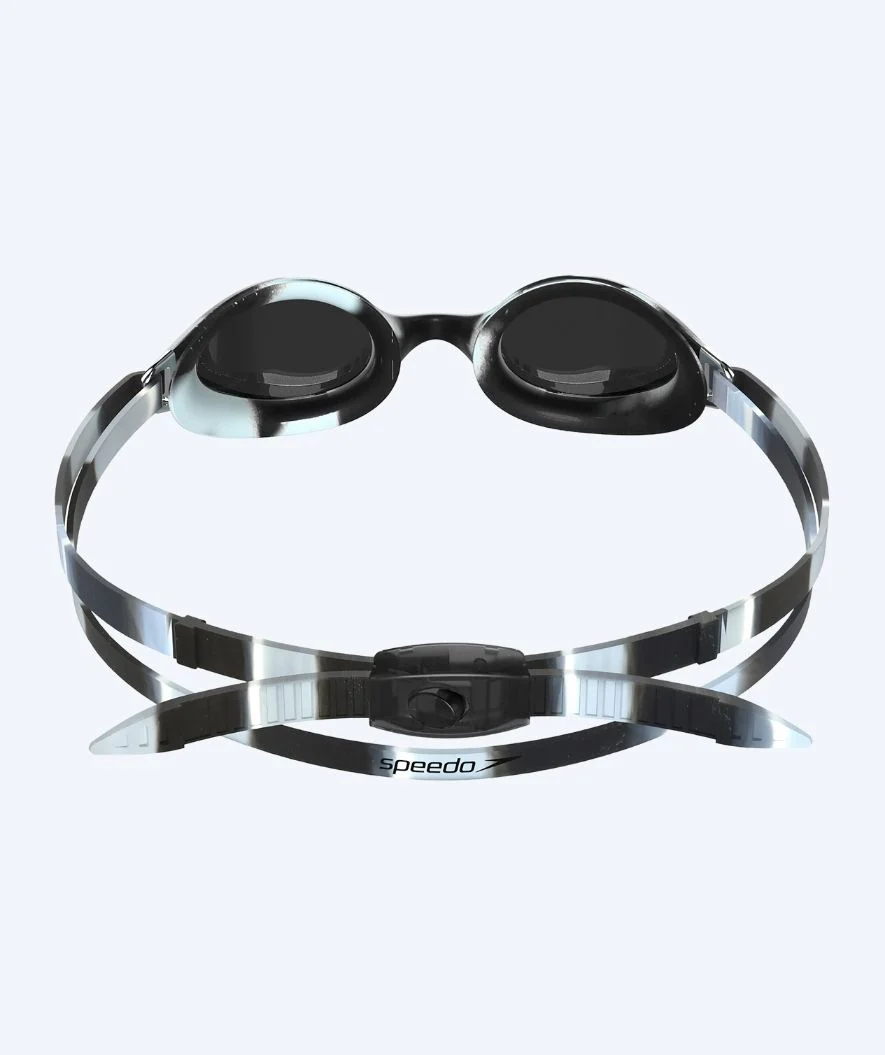 Speedo okulary pływackie treningowe - Hyper Flyer Mirror - Czarny/szary - Image 2