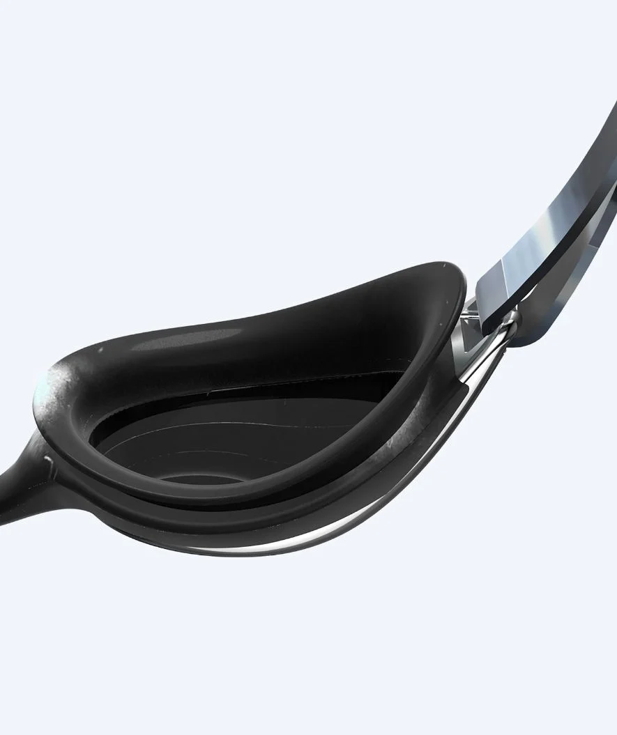Speedo okulary pływackie treningowe - Hyper Flyer Mirror - Czarny/szary - Image 4