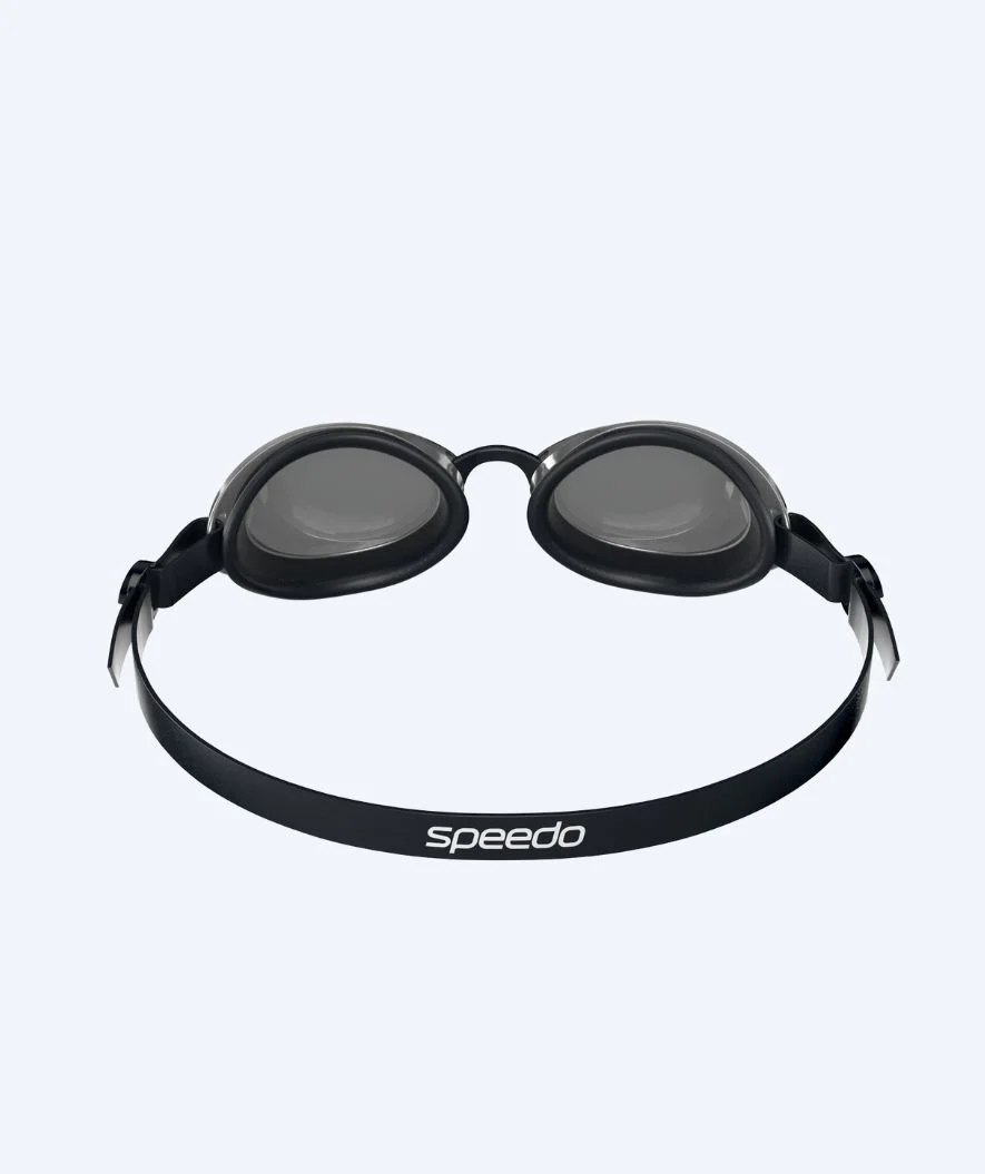 Speedo okulary pływackie treningowe - Jet 2.0 - Czarny/srebrny (lustrzana soczewka) - Image 2