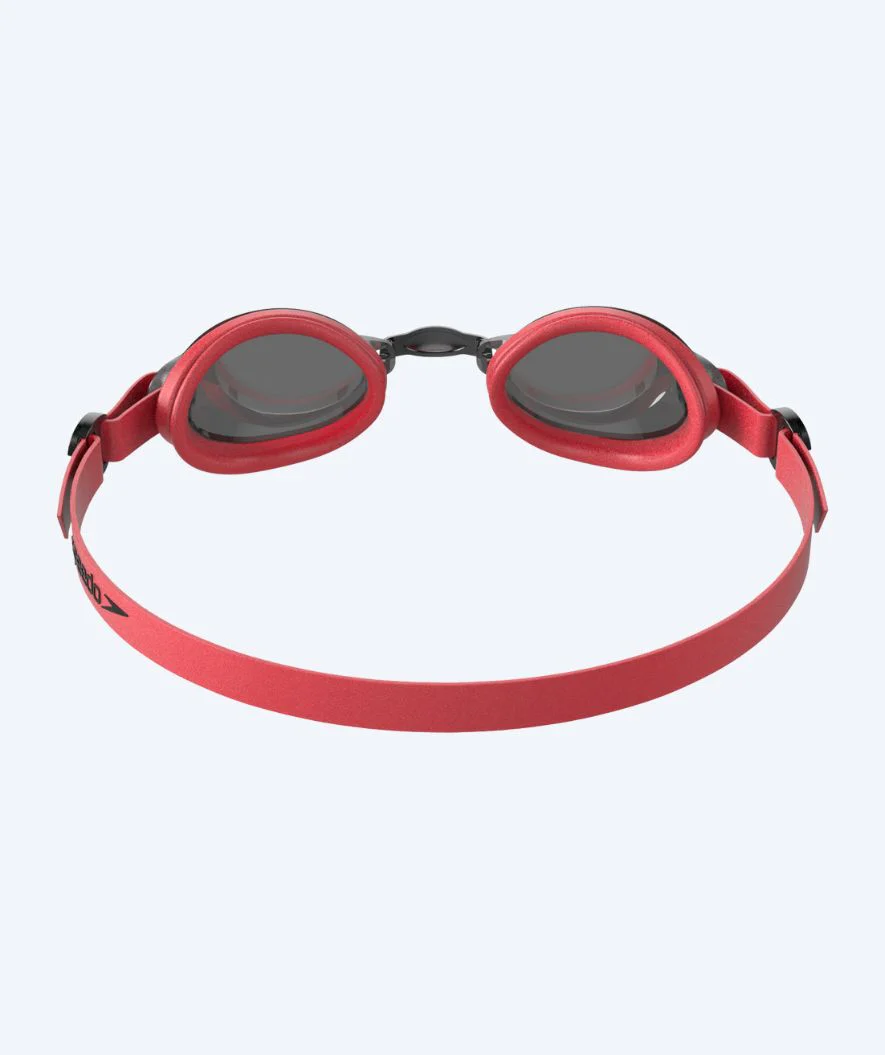 Speedo okulary pływackie treningowe - Jet - Czerwony (przydymiona soczewka) - Image 2