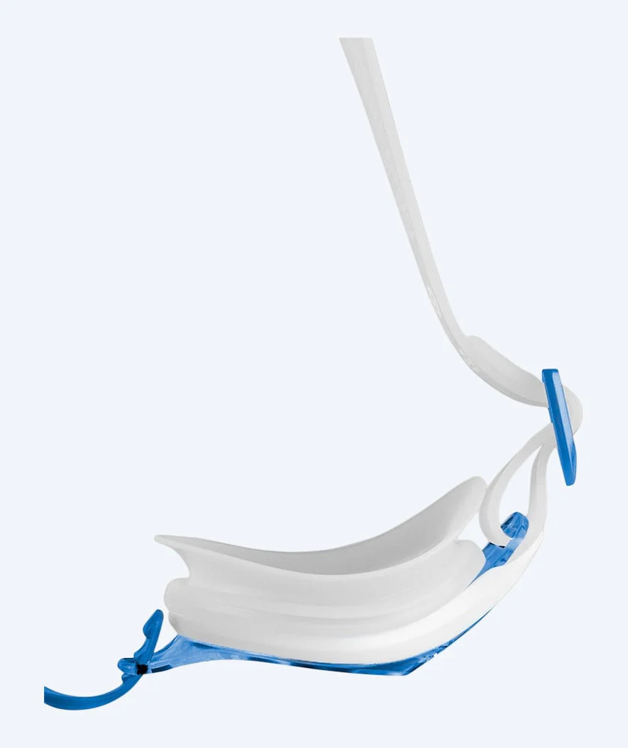 Speedo okulary pływackie treningowe - Mariner Supreme - Biały/niebieski - Image 4