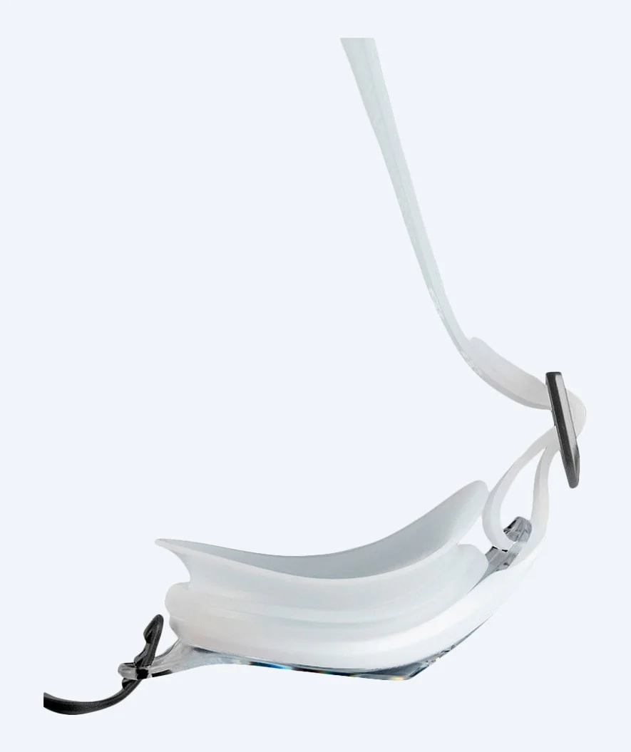 Speedo okulary pływackie treningowe - Mariner Supreme - Czarny/Biały (Dymne soczewki) - Image 4