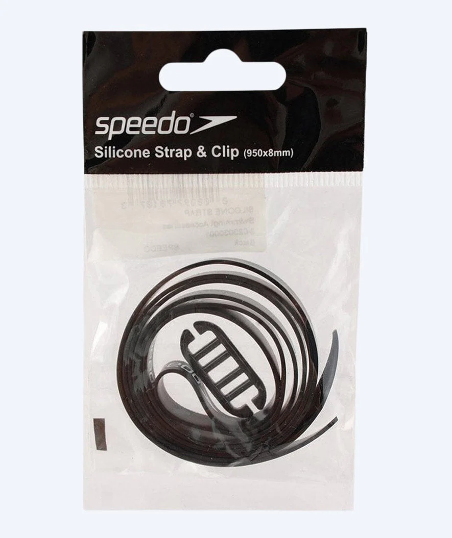 Speedo pasek do okularów pływackich - Czarny - Image 2