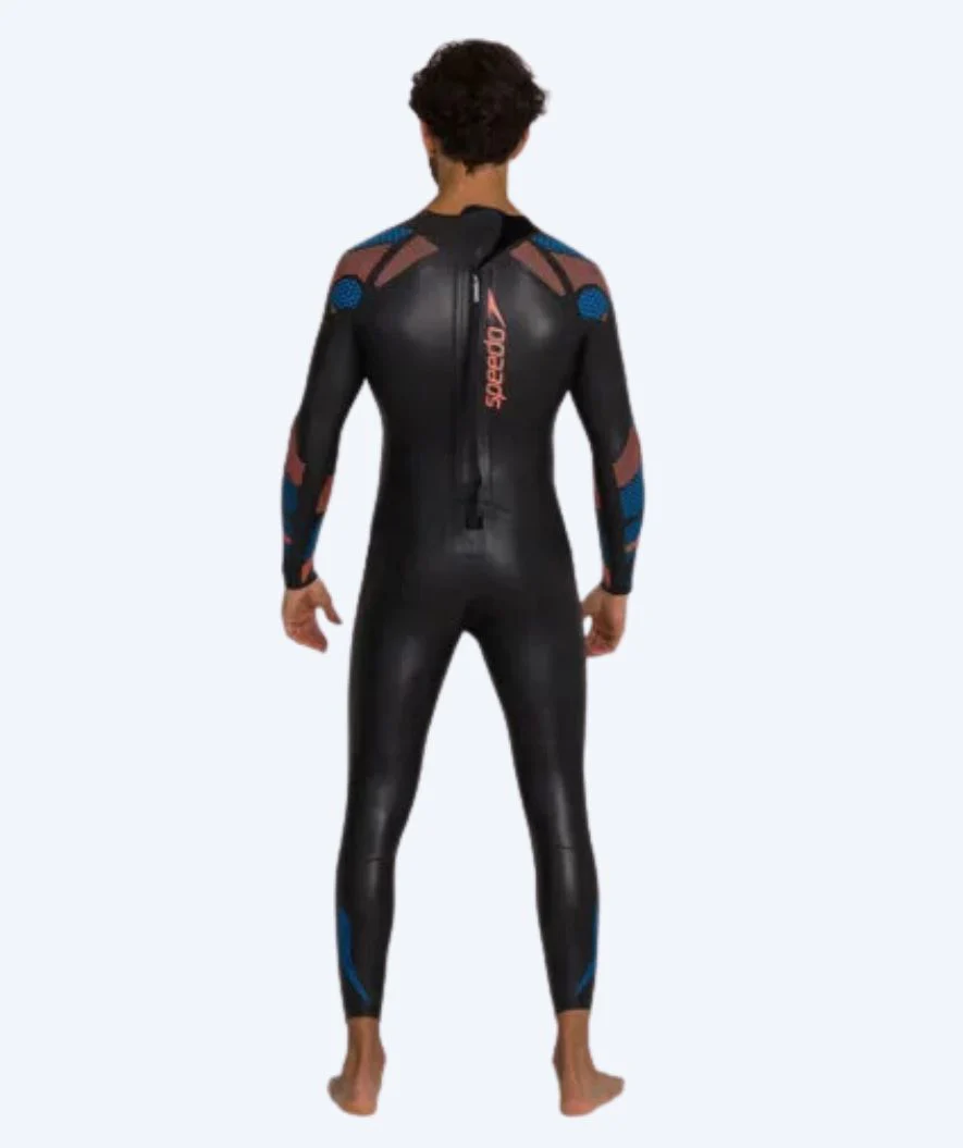 Speedo pianka do pływania męska - Proton - Czarna/niebieska - Image 3