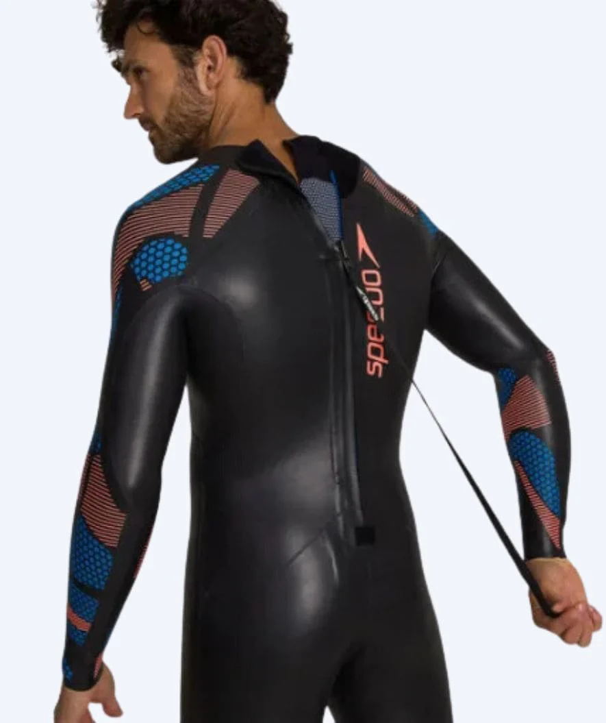 Speedo pianka do pływania męska - Proton - Czarna/niebieska - Image 6