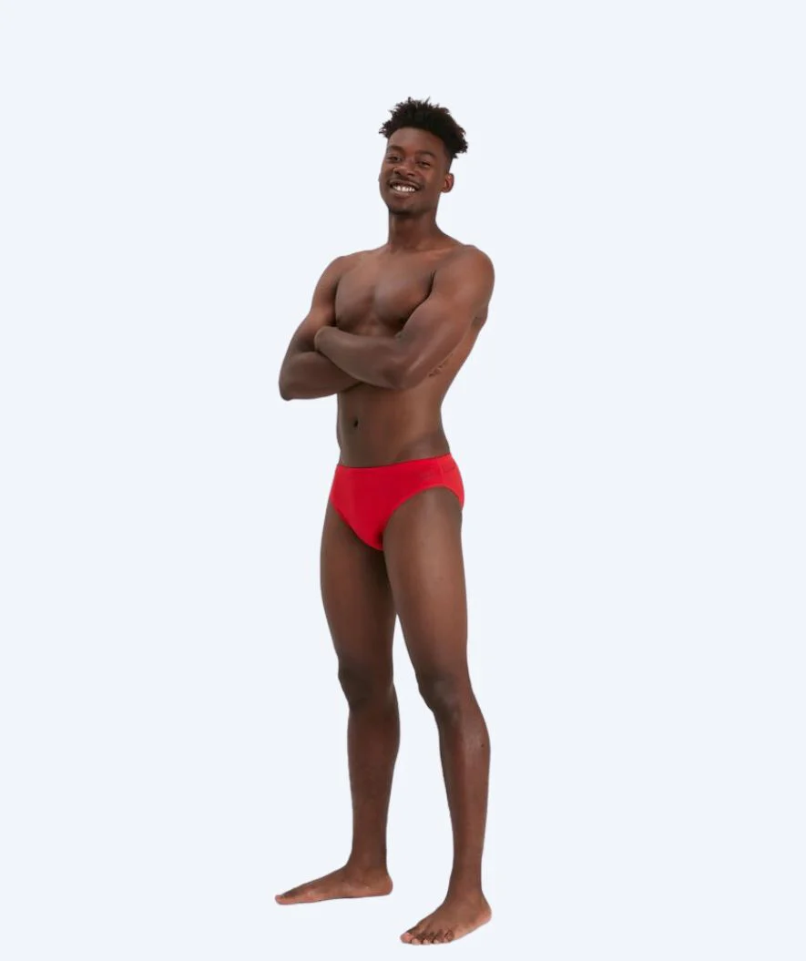 Speedo slipy kąpielowe męskie - Eco Endurance - Czerwone - Image 3