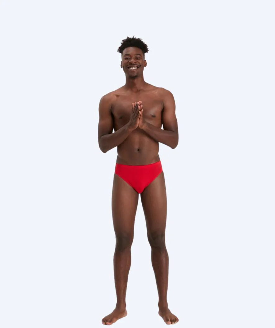 Speedo slipy kąpielowe męskie - Eco Endurance - Czerwone - Image 4