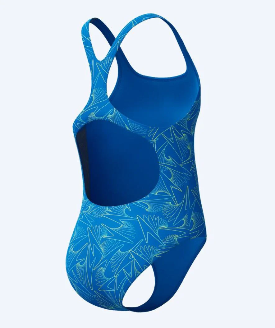 Speedo strój kąpielowy dla dziewczynek - Hyperboom Allover Medalist - Niebieski/zielony - Image 2