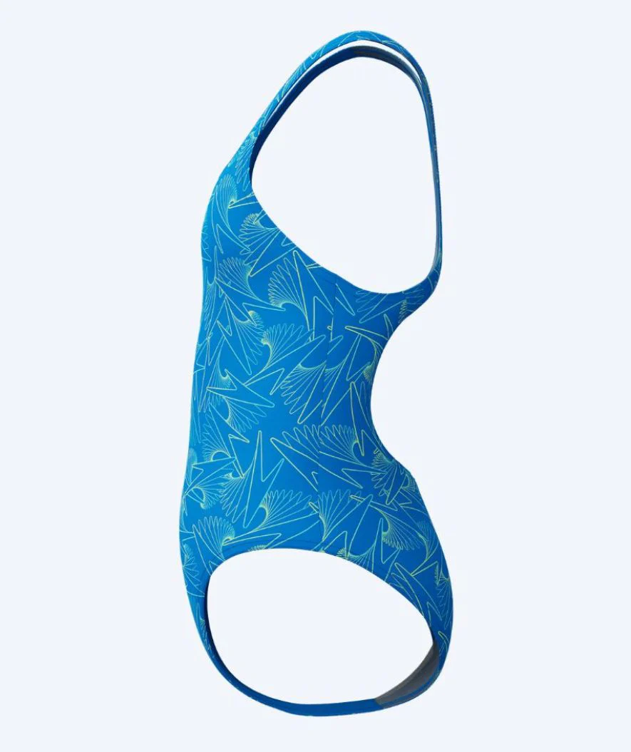 Speedo strój kąpielowy dla dziewczynek - Hyperboom Allover Medalist - Niebieski/zielony - Image 3