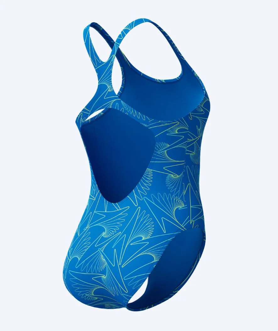 Speedo strój kąpielowy dla kobiet - Hyperboom Allover Medalist - Niebieski/zielony - Image 9