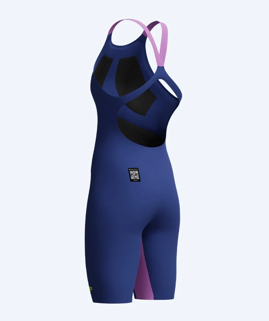 Speedo strój kąpielowy na zawody dla kobiet - LZR Pure Valor 2.0 - Fioletowy/Jasnoróżowy - Image 9