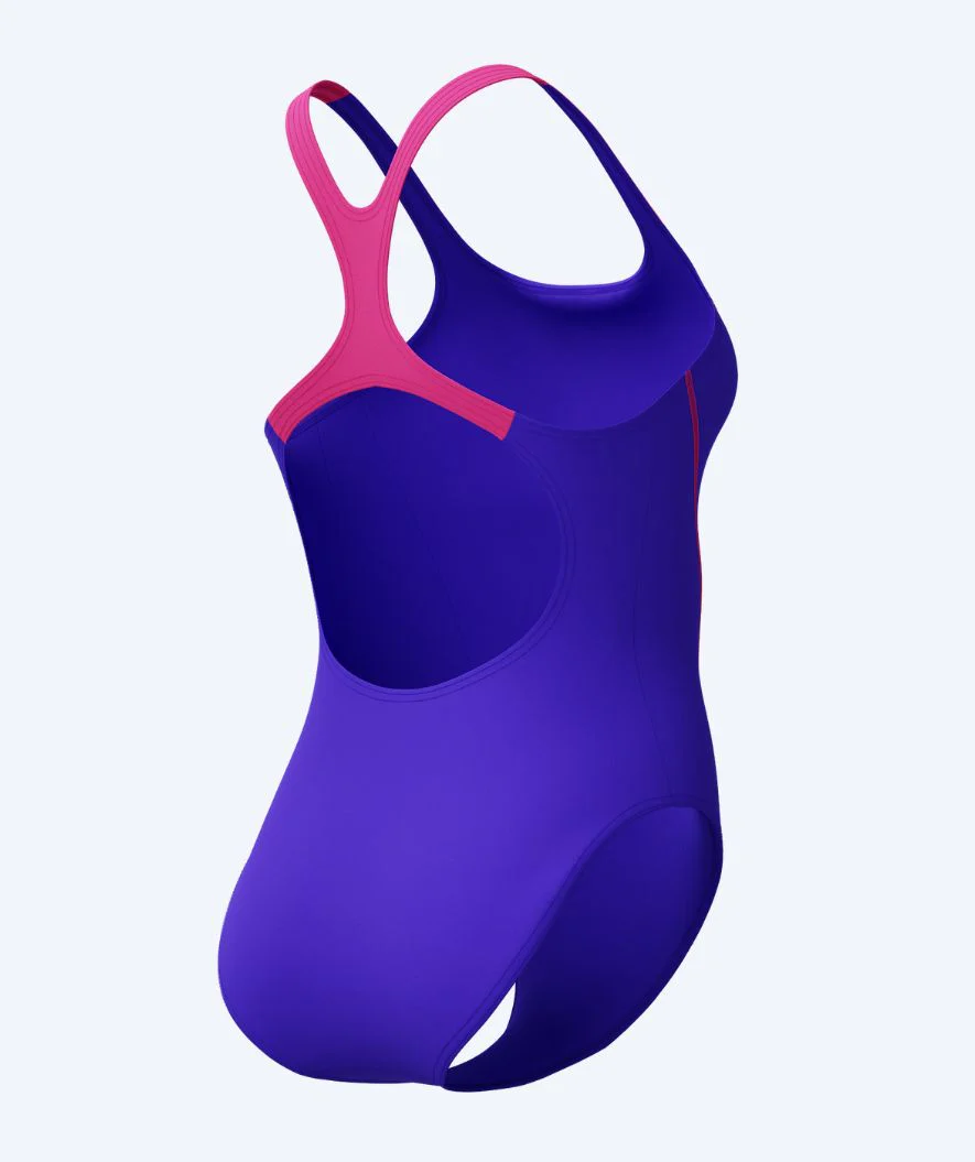 Speedo strój kąpielowy dla kobiet - Medley Logo - Fioletowy/różowy - Image 8