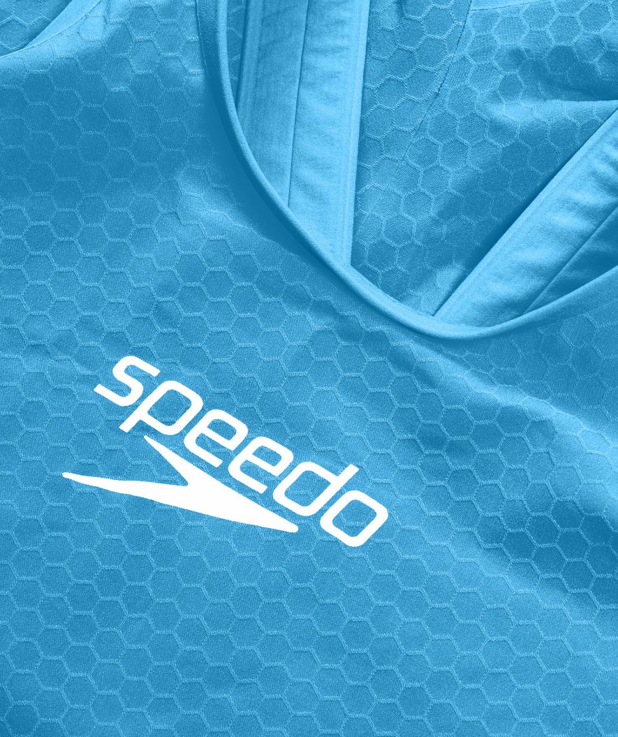 Speedo strój startowy damski - LZR Pure Intent 2.0 - Niebieski/czerwony - Image 7