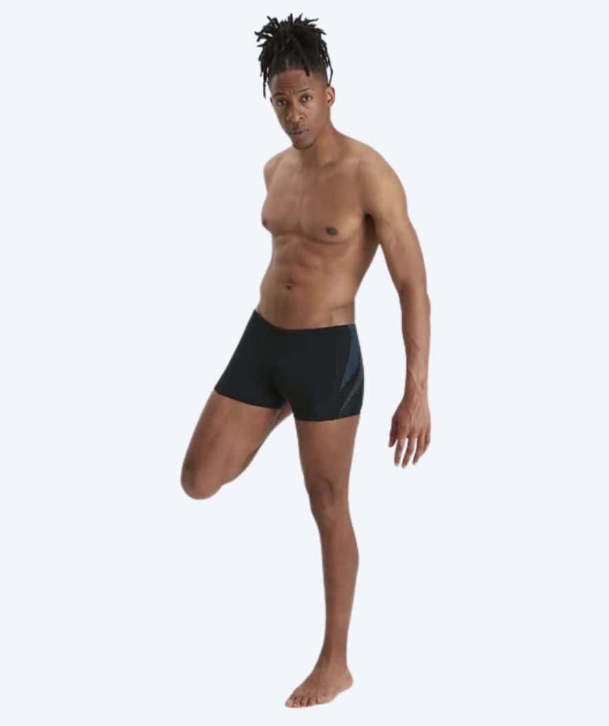 Speedo bokserki kąpielowe dla mężczyzn - Tech Panel - Czarny/niebieski - Image 3