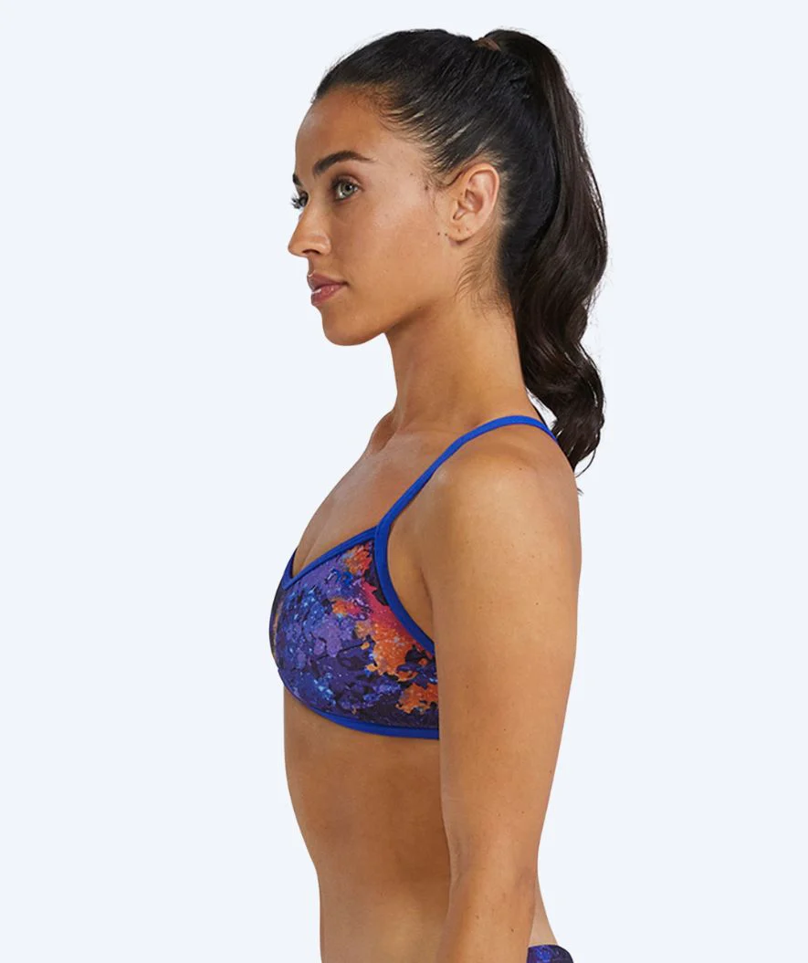 TYR góra od bikini damska - Durafast Elite Trinity - Fioletowa/pomarańczowa - Image 3
