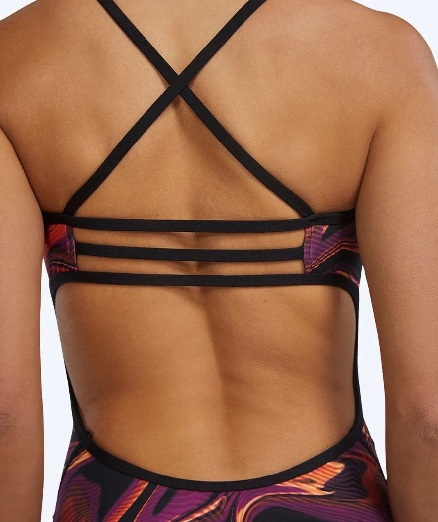 TYR strój kąpielowy dla kobiet - Durafast Elite Trinityfit - Czarny/złoty - Image 5