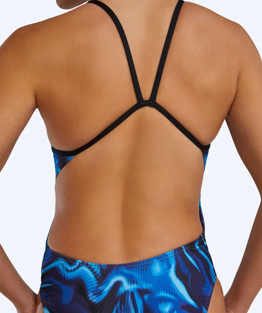 TYR strój kąpielowy dla kobiet - Waveform Cutoutfit - Niebieski/czarny - Image 7
