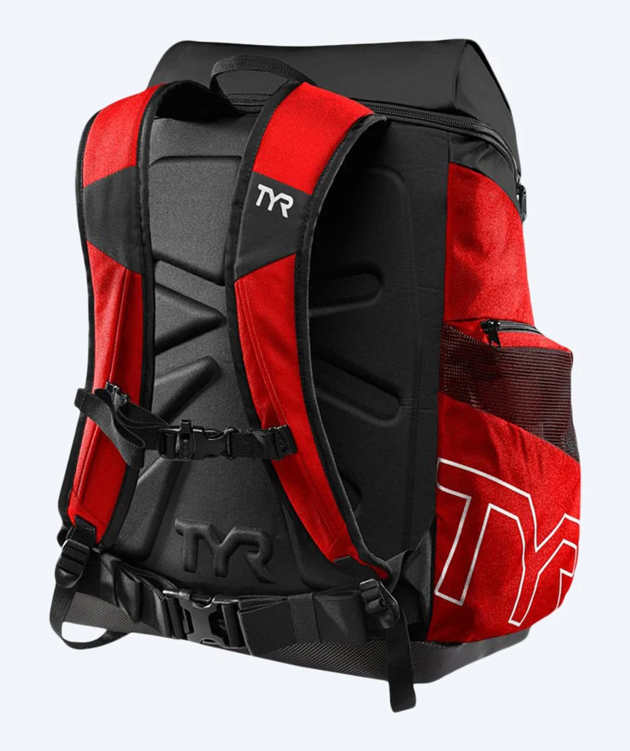 TYR torba pływacka - Alliance Team 45L - Czerwony/czarny - Image 2