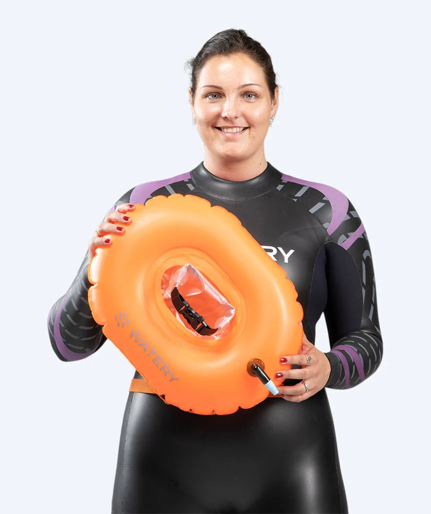 Watery bojka do pływania - Donut - Pomarańczowa - Image 7