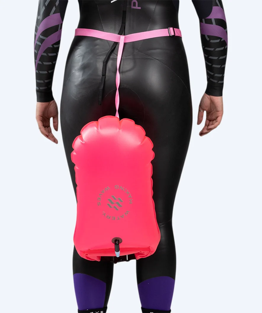 Watery bojka do pływania - PVC 28L - Różowa - Image 5
