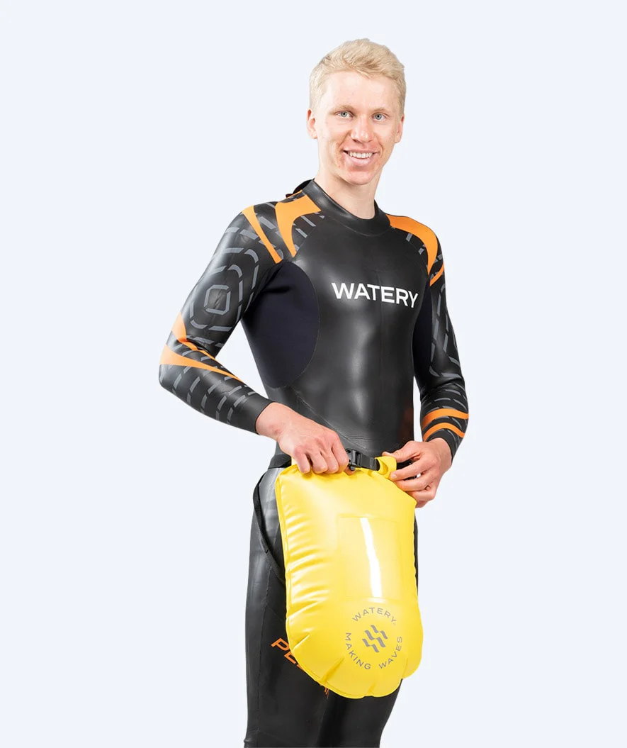 Watery bojka do pływania - PVC 28L - Żółta - Image 3