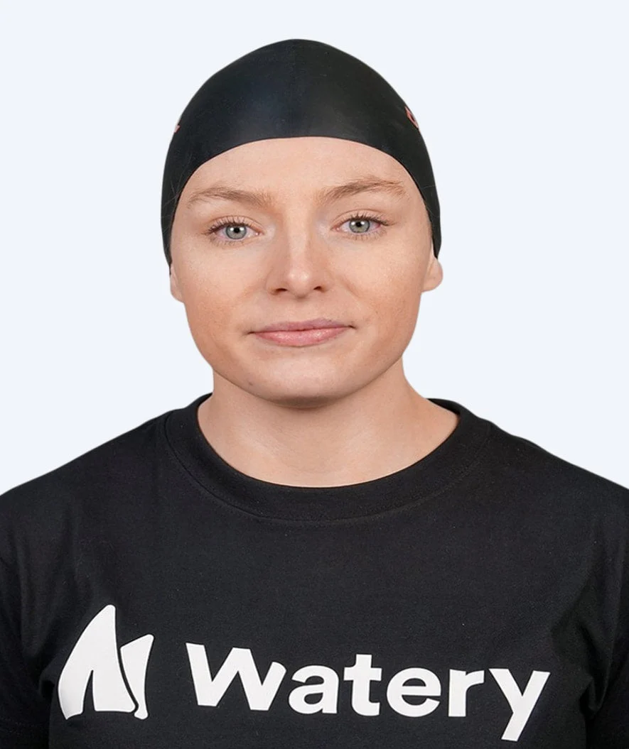 Watery czepek do pływania - Dania - Czarny - Image 3