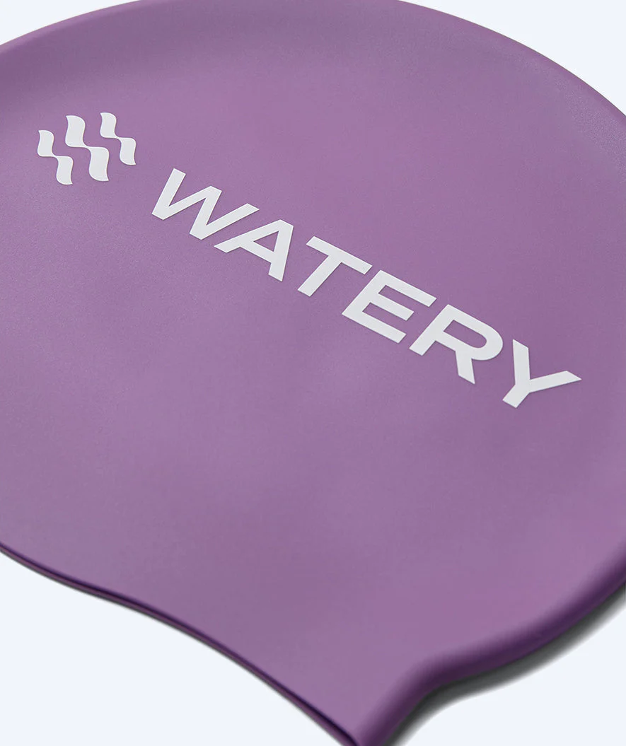 Watery czepek do pływania dla dzieci (3-10) - Signature - Fioletowy - Image 2