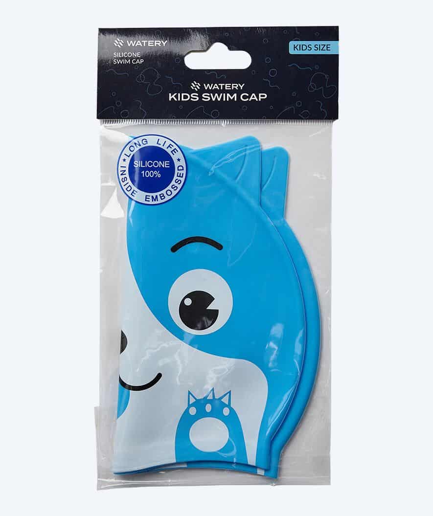 Watery czepek do pływania dla dzieci - Dashers - Cat (Jasnoniebieski) - Image 2