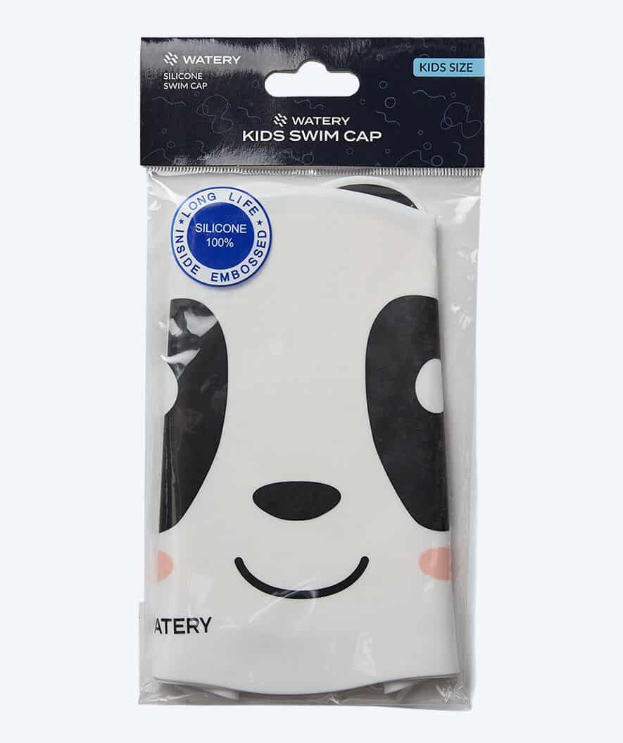 Watery czepek do pływania dla dzieci - Dashers - Panda Bear (Biały/czarny) - Image 2