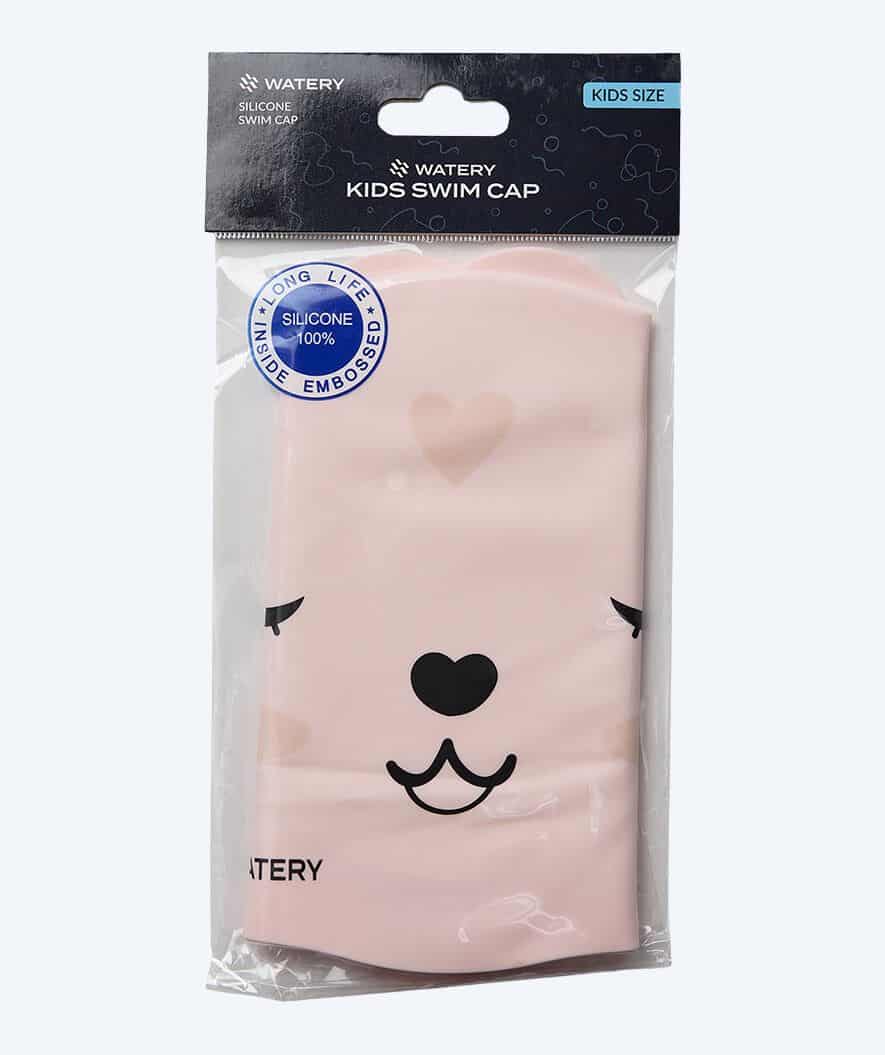 Watery czepek do pływania dla dzieci - Dashers - Teddy (Jasnoróżowy) - Image 2