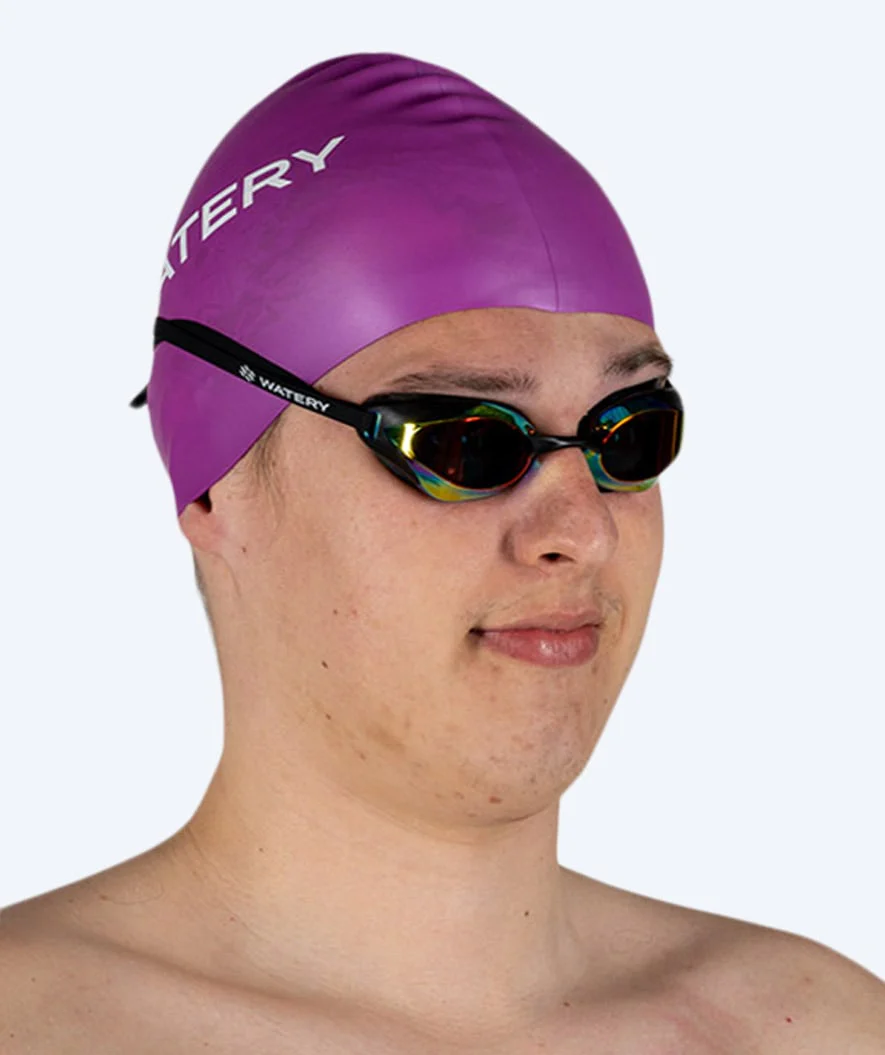 Watery czepek do pływania (od 10 lat) - Signature - Violet - Image 8