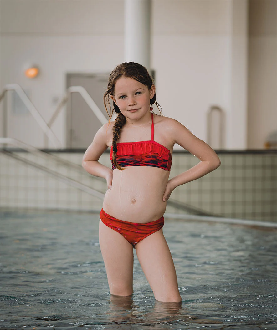 Watery dół od bikini syrenka dziewczęcy - Sunrise - Image 6
