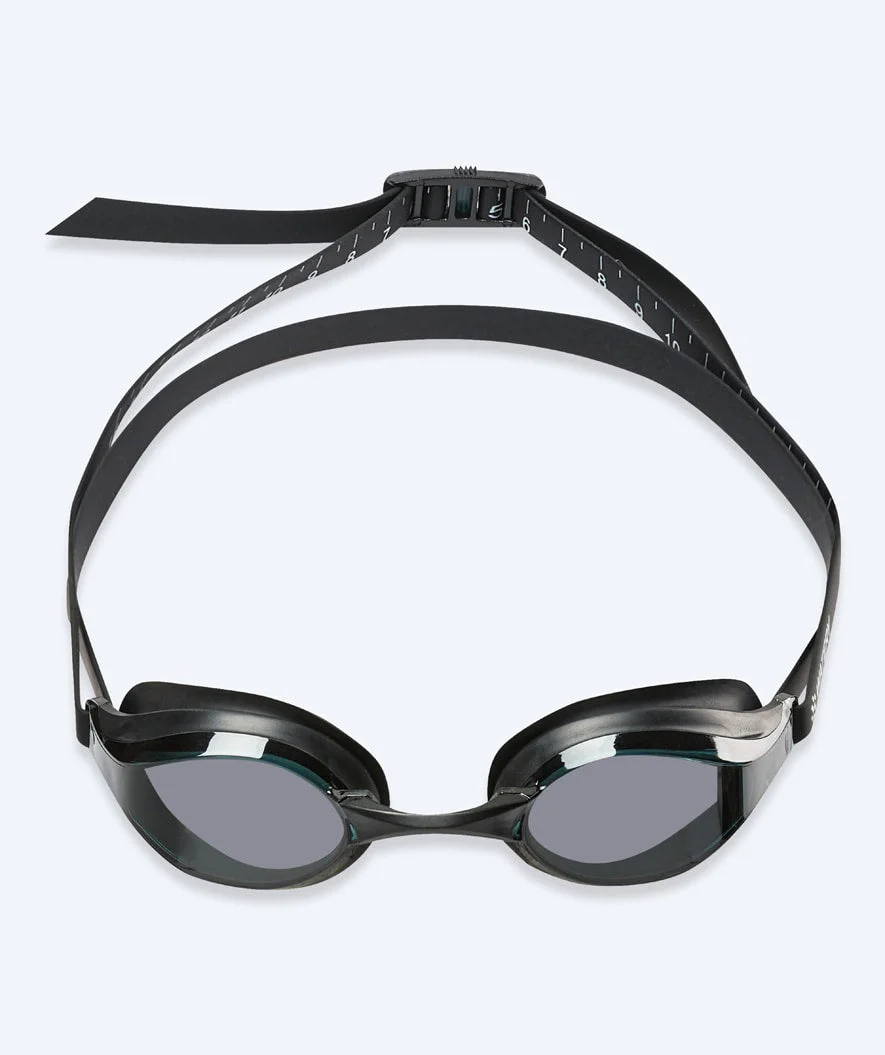 Watery Elite okulary do pływania - Poseidon - Czarny (przydymione soczewki) - Image 2