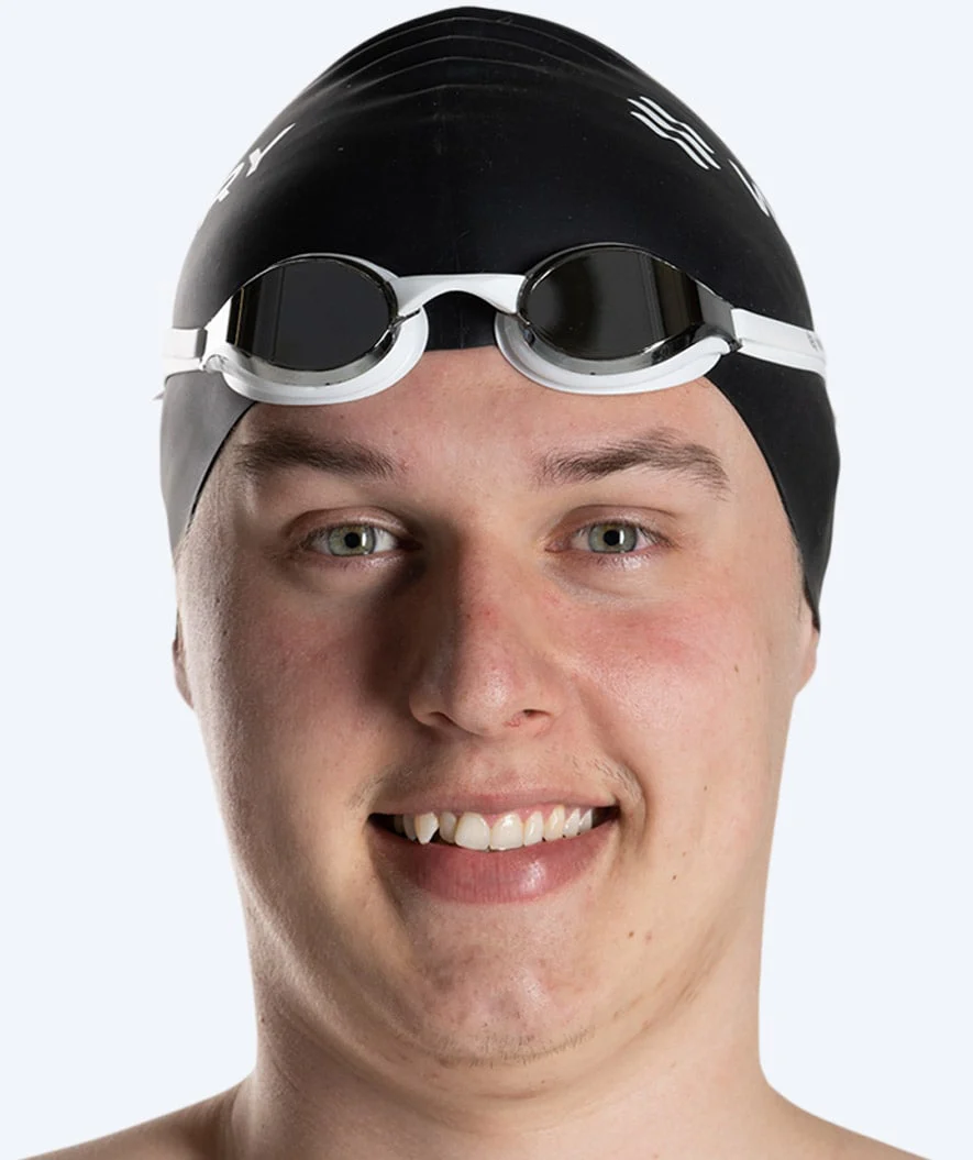 Watery Elite okulary do pływania - Poseidon Mirror - Biały/Srebrny - Image 19