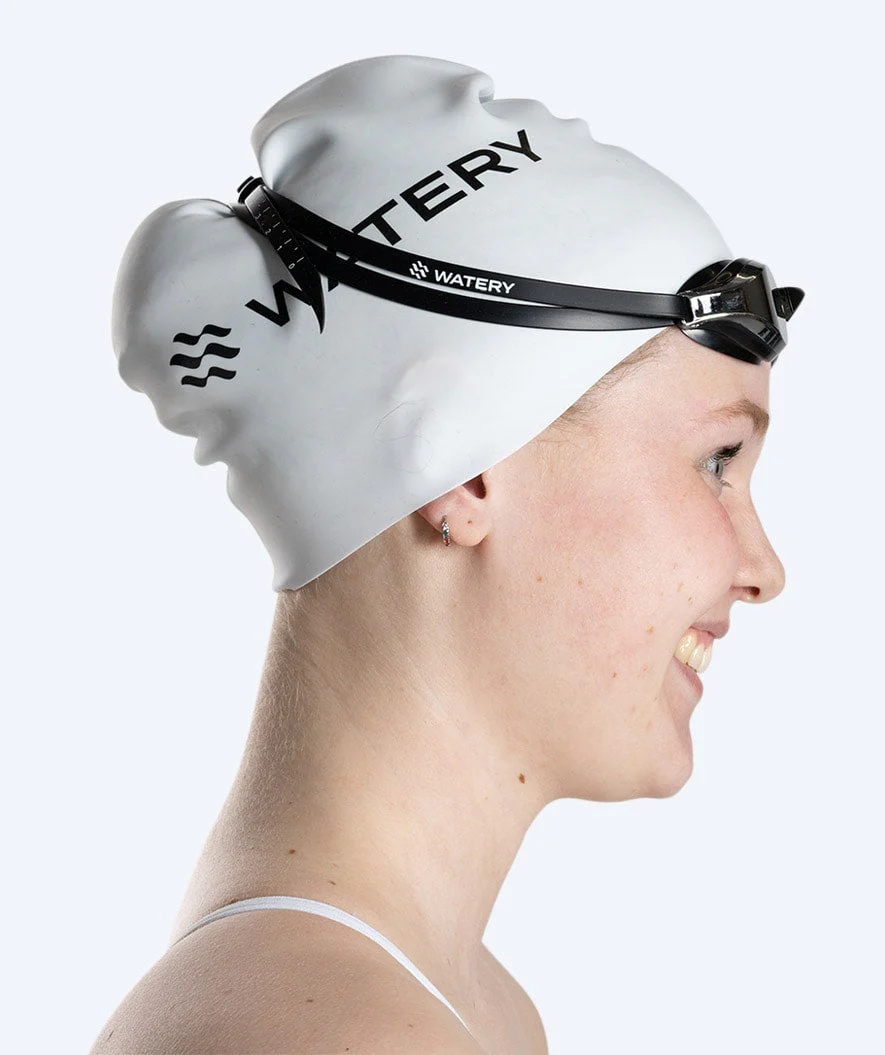 Watery Elite okulary do pływania - Poseidon Mirror - Czarny/srebrny - Image 9