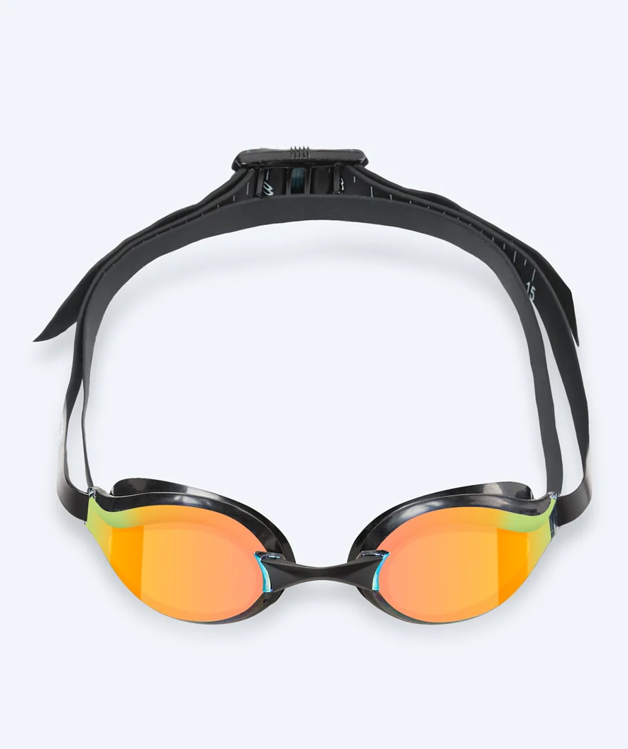 Watery Elite okulary do pływania - Poseidon Mirror - Czarny/złoty - Image 2