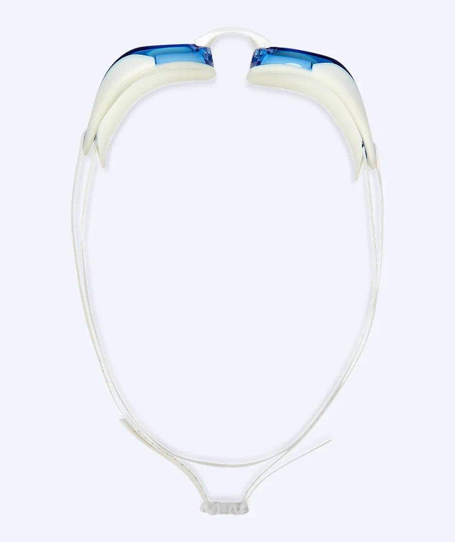 Watery Elite okulary do pływania - Poseidon Ultra - Biały/niebieski - Image 2