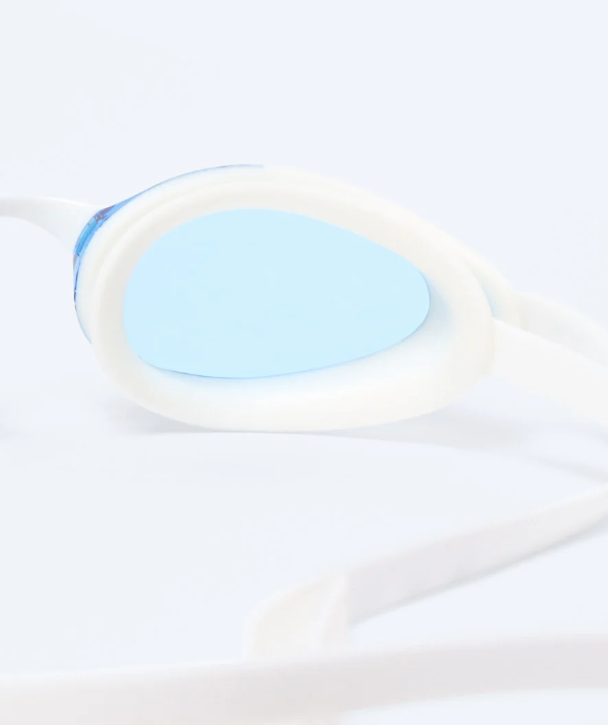 Watery Elite okulary do pływania - Poseidon Ultra Mirror - Biały/niebieski - Image 6