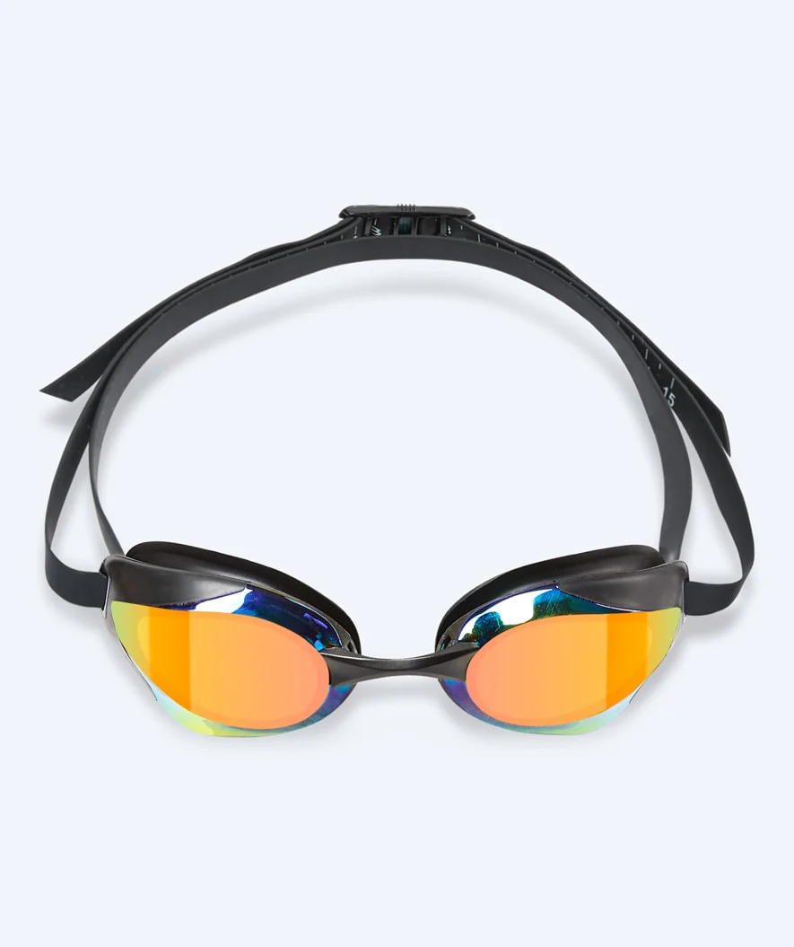 Watery Elite okulary do pływania - Poseidon Ultra Mirror - Czarny/Złoty - Image 2