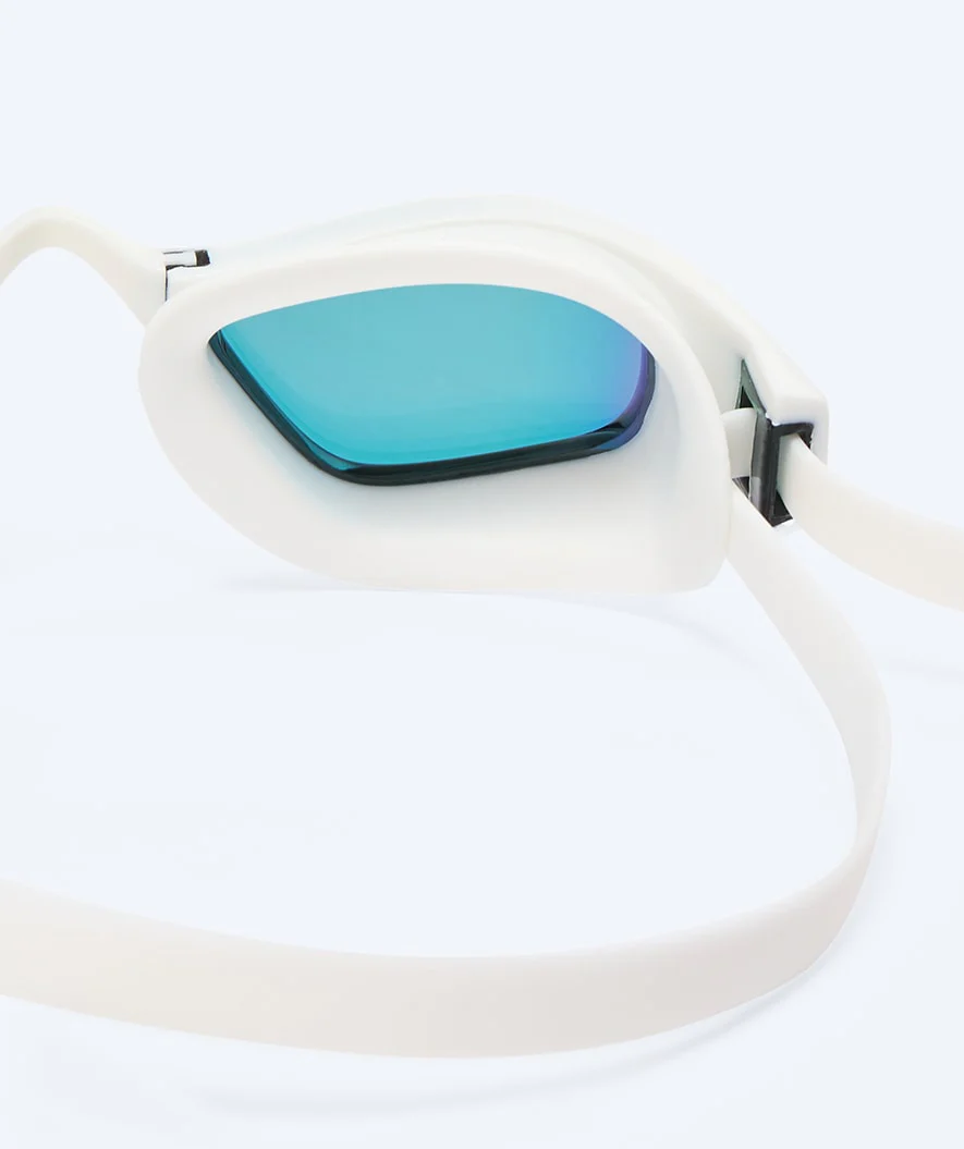 Watery Elite okulary do pływania - Storm Racer Mirror - Biały/złoty - Image 6