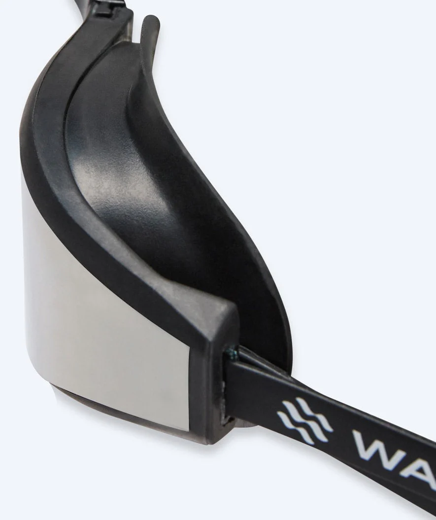 Watery Elite okulary do pływania - Storm Racer Mirror - Czarny/srebrny - Image 7