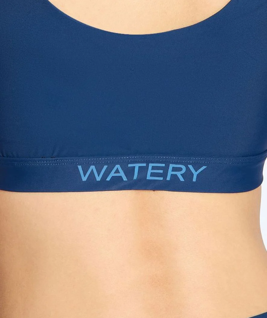 Watery góra od bikini damska - Remington - Ciemnoniebieska - Image 4
