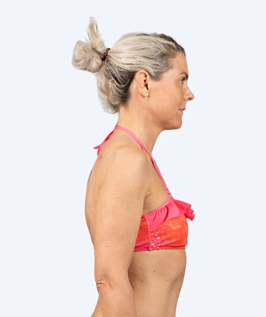 Watery góra od bikini syrenka damska - Orange Twist - Image 2